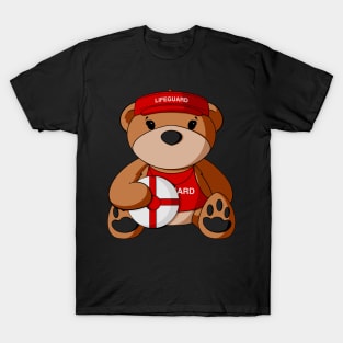 Lifeguard Teddy Bear T-Shirt